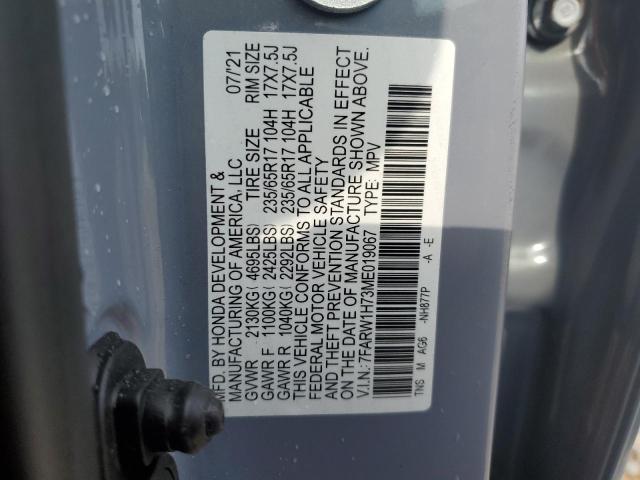 2021 HONDA CR-V SE 7FARW1H73ME019067