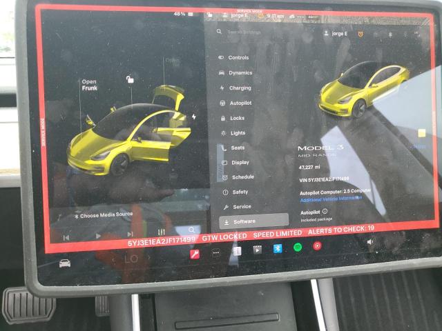 2018 TESLA MODEL 3 5YJ3E1EA2JF171499