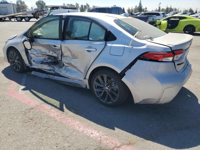 TOYOTA COROLLA LE 2025 silver  hybrid engine JTDBCMFE8SJ039037 photo #3