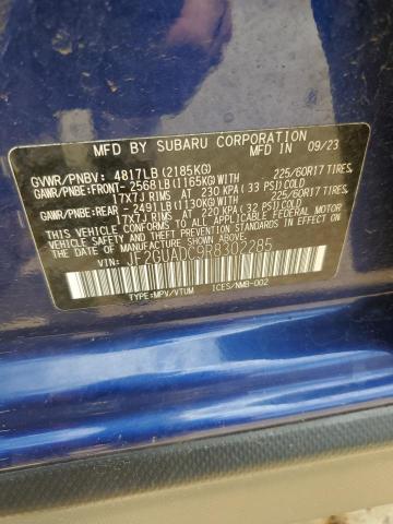2024 SUBARU CROSSTREK JF2GUADC9R8302285