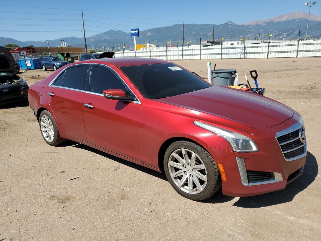Lot #3308777995 2014 CADILLAC CTS LUXURY