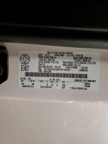 2015 FORD F150 SUPER - 1FTEW1EG9FKF10103