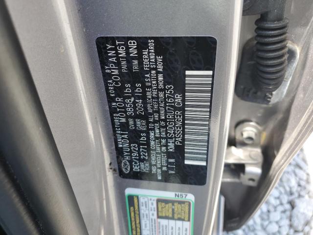 2024 HYUNDAI ELANTRA SE KMHLS4DG1RU716753