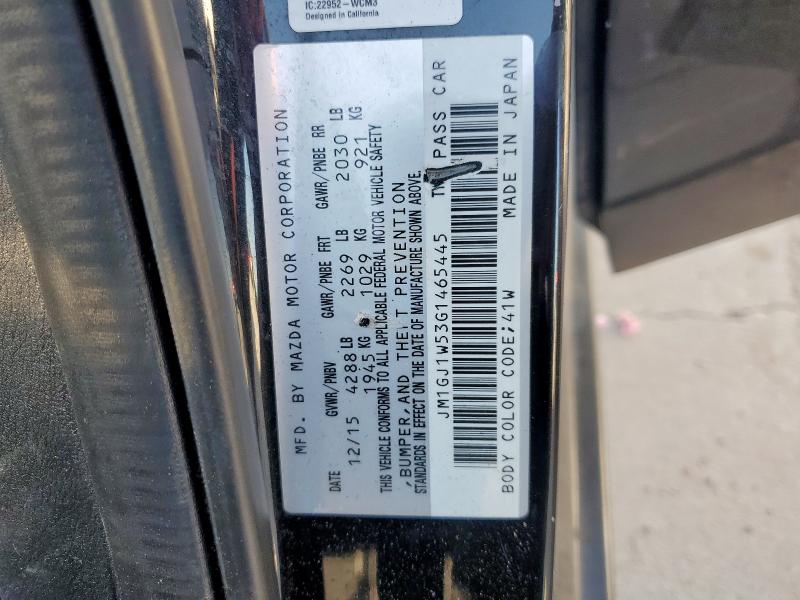 2016 MAZDA 6 GRAND TO - JM1GJ1W53G1465445
