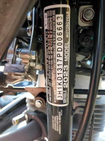 2023 HONDA XR150L E 3H1KD1317PD006663