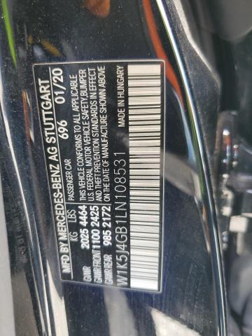 2020 MERCEDES-BENZ CLA 250 - W1K5J4GB1LN108531