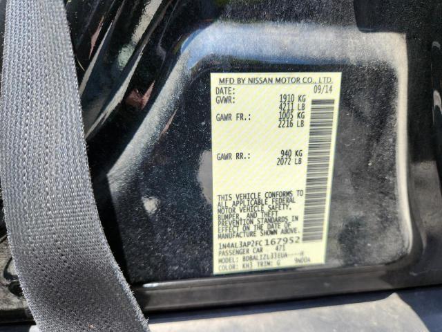 2015 NISSAN ALTIMA 2.5 - 1N4AL3AP2FC167952