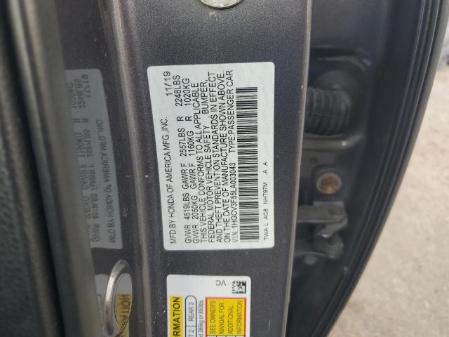 2020 HONDA ACCORD HYB 1HGCV3F55LA003043