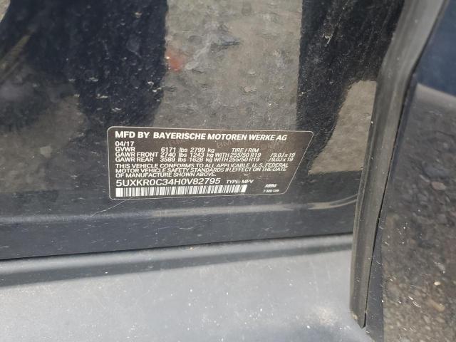 2017 BMW X5 M 5UXKR0C34H0V82795