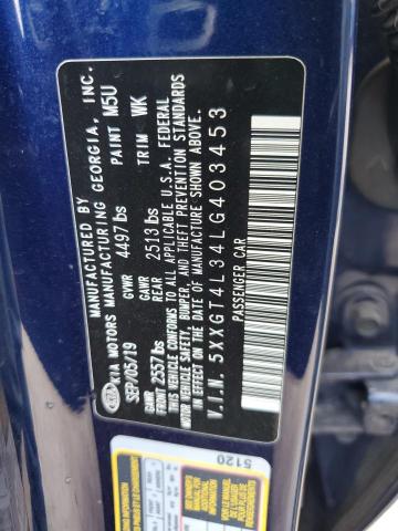 2020 KIA OPTIMA LX 5XXGT4L34LG403453
