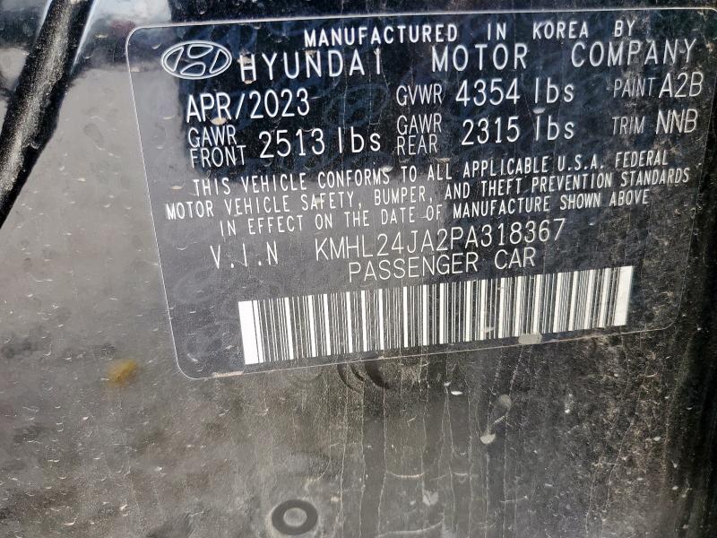 2023 HYUNDAI SONATA SE KMHL24JA2PA318367