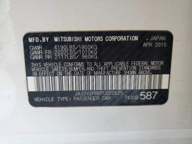 2015 MITSUBISHI LANCER SE JA32V2FW0FU020525
