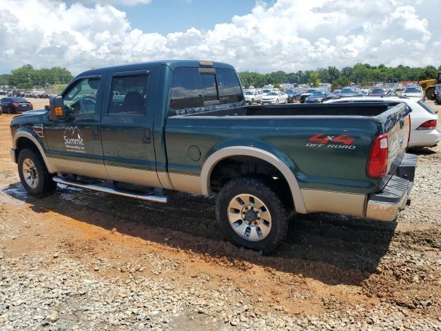 FORD F250 SUPER 2008 green  diesel 1FTSW21R38EE47453 photo #3