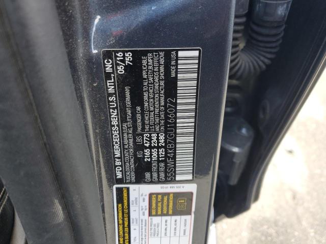 2016 MERCEDES-BENZ C 300 4MAT - 55SWF4KB7GU166072