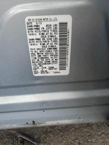 2013 NISSAN ROGUE S - JN8AS5MV4DW137757