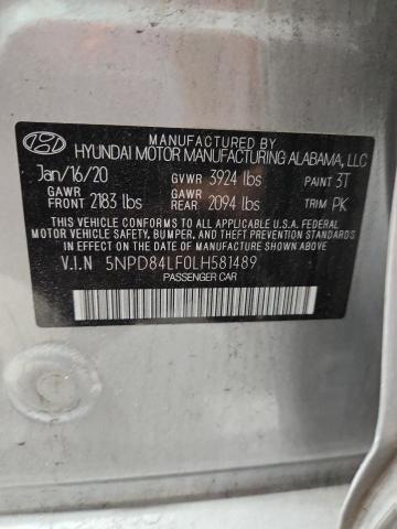 2020 HYUNDAI ELANTRA SE - 5NPD84LF0LH581489