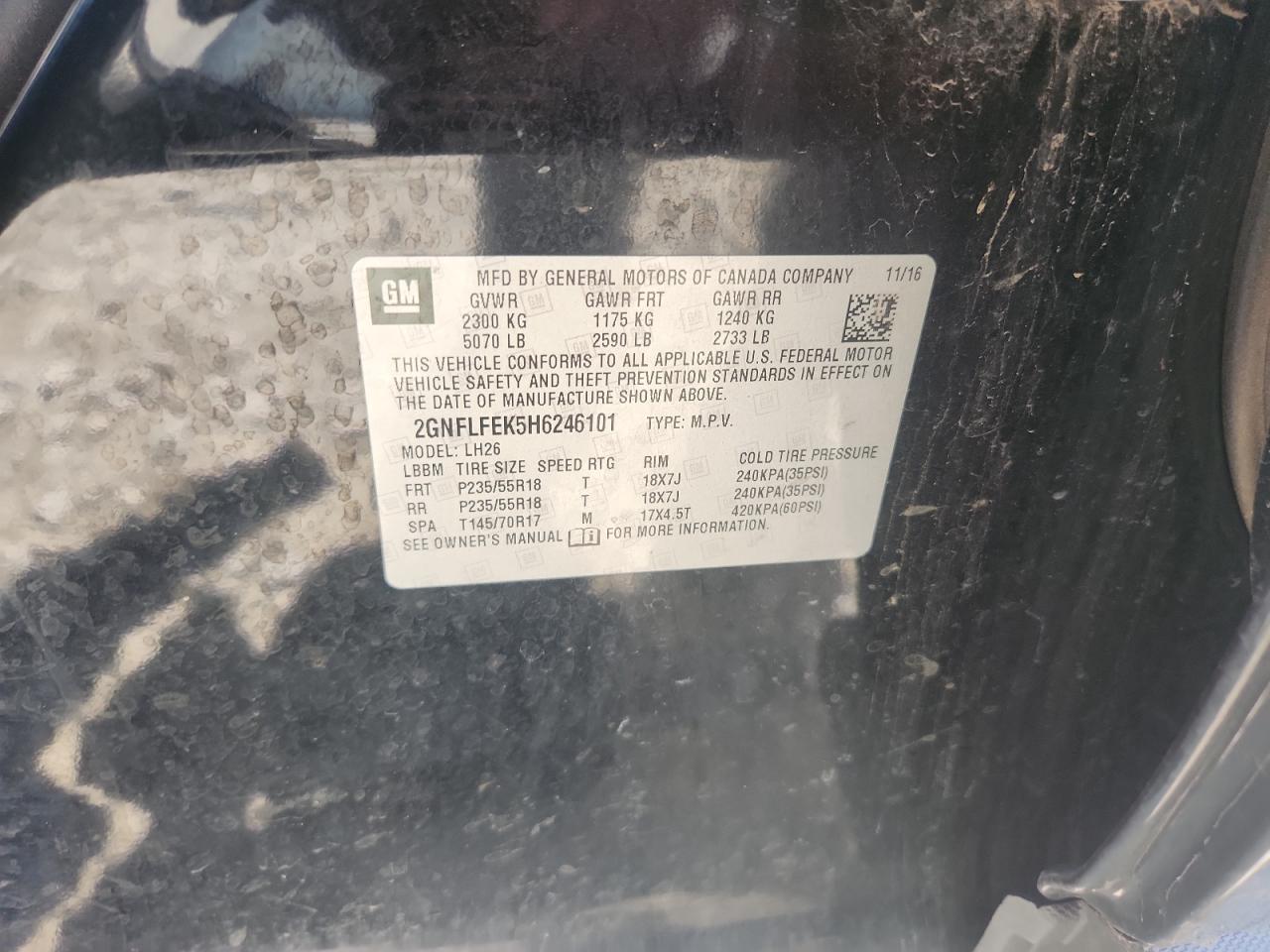 CHEVROLET EQUINOX LT