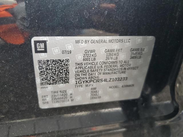 2020 CADILLAC XT6 PREMIU 1GYKPCRS4LZ103233