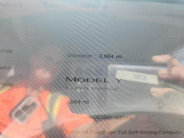 2024 TESLA MODEL Y 7SAYGDED8RF166348