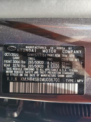 2021 GENESIS GV80 BASE KMUHB4SB1MU036701