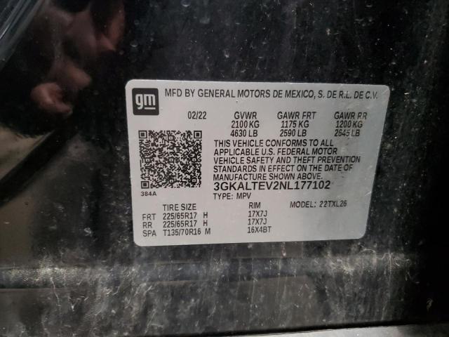 2022 GMC TERRAIN SL - 3GKALTEV2NL177102