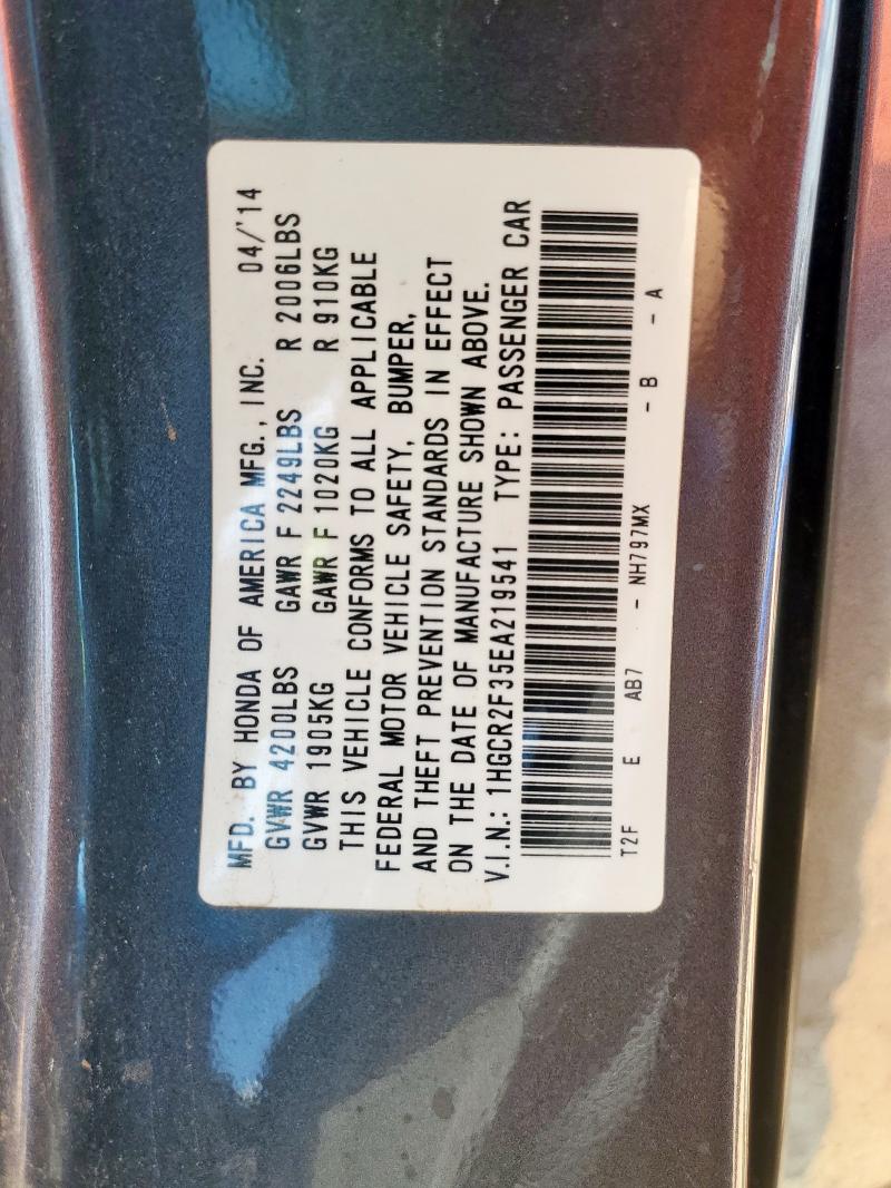 2014 HONDA ACCORD LX - 1HGCR2F35EA219541