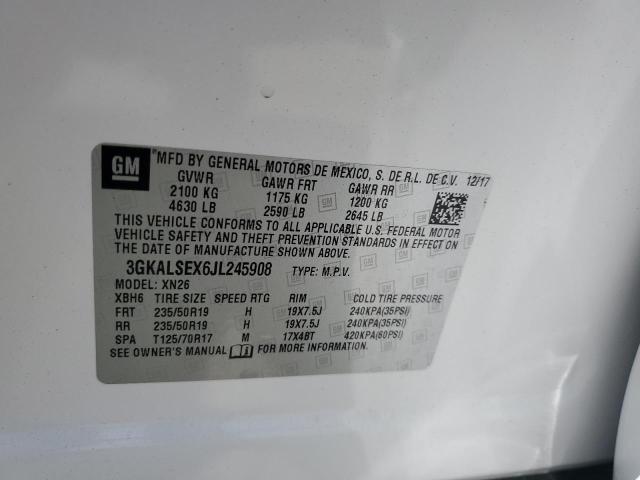 2018 GMC TERRAIN DE 3GKALSEX6JL245908