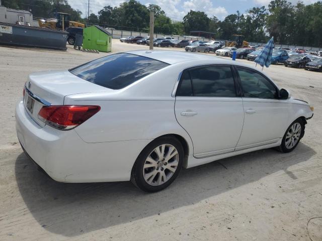 TOYOTA AVALON BAS 2011 white  gas 4T1BK3DB0BU375328 photo #4