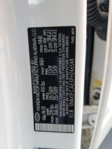 2023 HYUNDAI TUCSON SEL 5NMJFCAE3PH246548