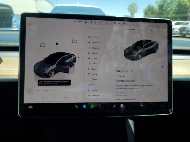 2022 TESLA MODEL 3 5YJ3E1EA0NF189571