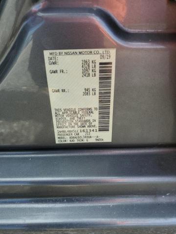 2020 NISSAN ALTIMA S 1N4BL4BV5LC161341