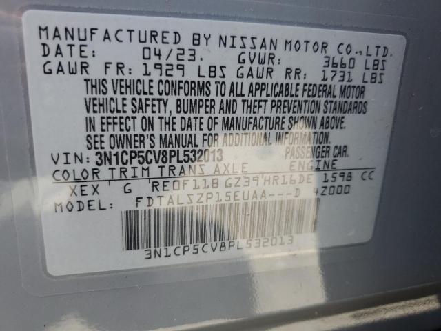 2023 NISSAN KICKS SV 3N1CP5CV8PL532013