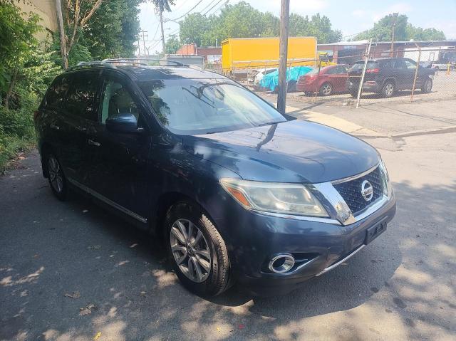 NISSAN PATHFINDER 2014 blue 4dr spor gas 5N1AR2MN3EC700172 photo #1