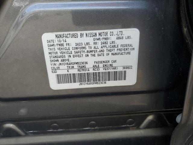 2015 INFINITI Q40 JN1CV6AR0FM523036