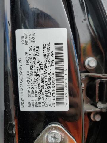 2018 ACURA RDX TECHNO 5J8TB4H52JL022968