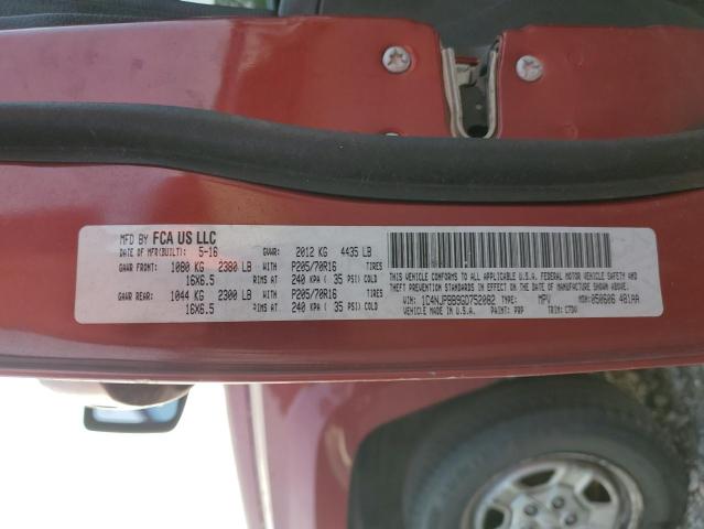 2016 JEEP PATRIOT SP 1C4NJPBB9GD752082