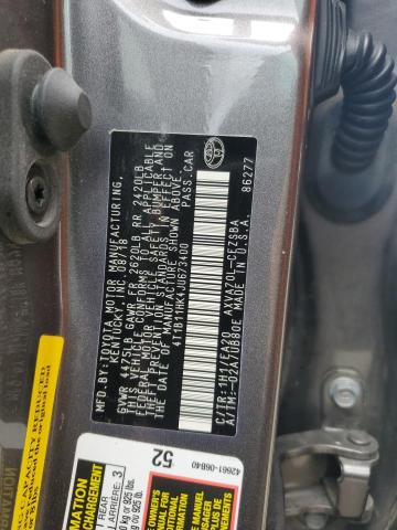 2018 TOYOTA CAMRY L - 4T1B11HK4JU673400