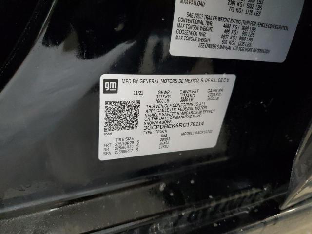 2024 CHEVROLET SILVERADO K1500 CUSTOM 3GCPDBEK6RG179114