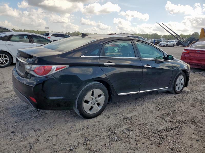 HYUNDAI SONATA HYB 2012 black  hybrid engine KMHEC4A48CA039340 photo #4