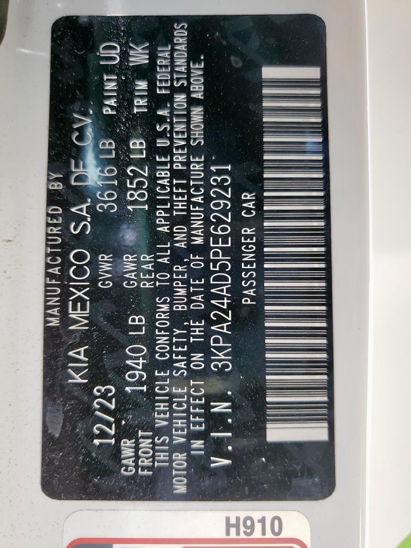 2023 KIA RIO LX - 3KPA24AD5PE629231