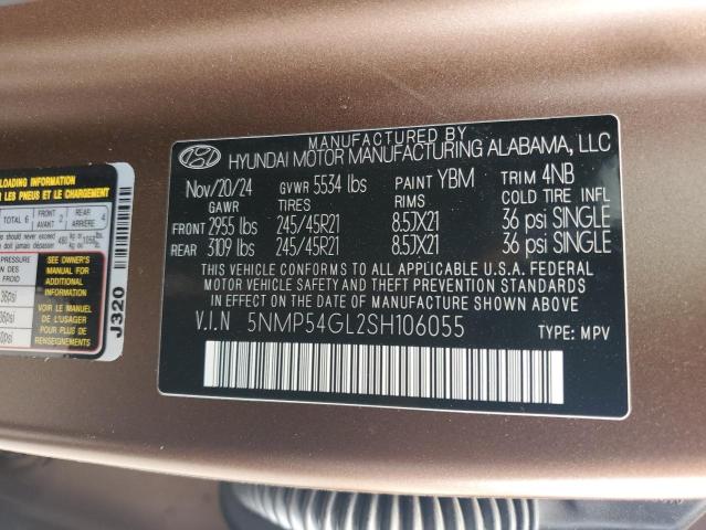 2025 HYUNDAI SANTA FE C - 5NMP54GL2SH106055