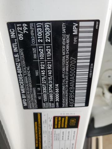 2021 MERCEDES-BENZ GLE 450 4M 4JGFB5KB4MA500707