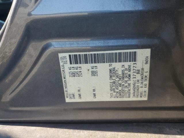 2020 NISSAN MAXIMA SL 1N4AA6DV6LC373773