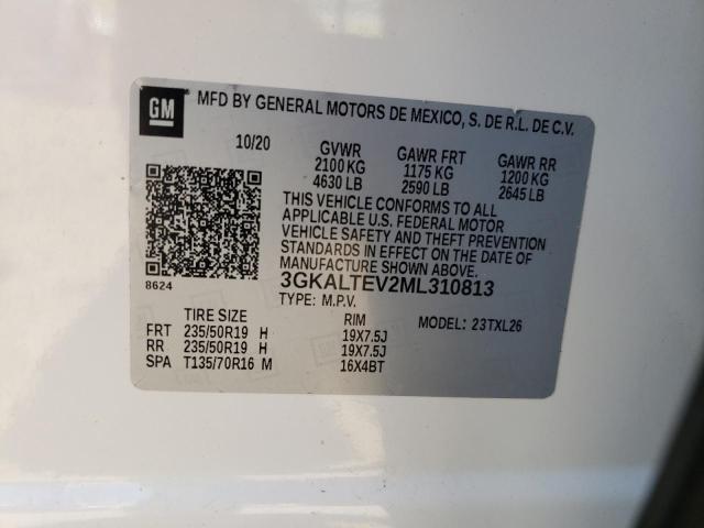 2021 GMC TERRAIN SL 3GKALTEV2ML310813