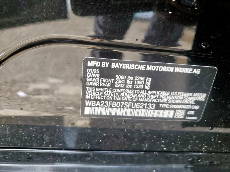 2025 BMW 430I GRAN WBA23FB07SFU62133