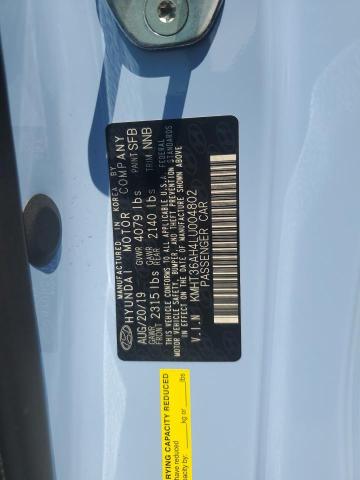 2020 HYUNDAI VELOSTER N KMHT36AH4LU004802