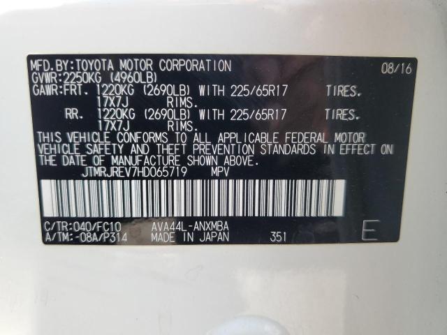 2017 TOYOTA RAV4 HV LE JTMRJREV7HD065719