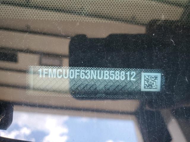 2022 FORD ESCAPE S 1FMCU0F63NUB58812