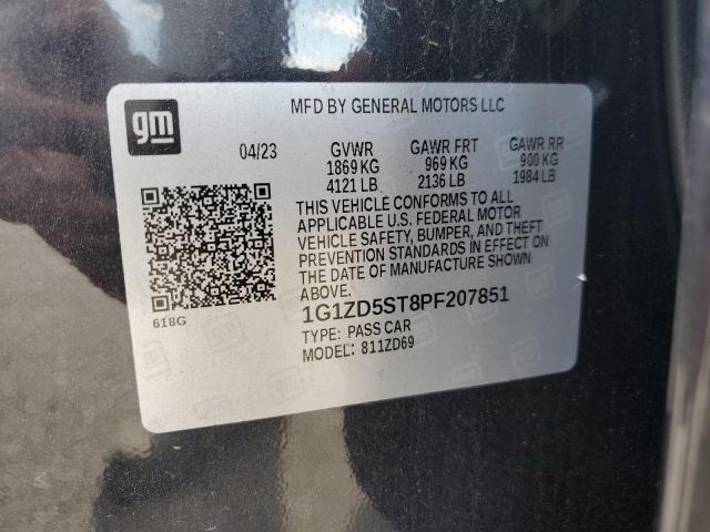 2023 CHEVROLET MALIBU LT - 1G1ZD5ST8PF207851