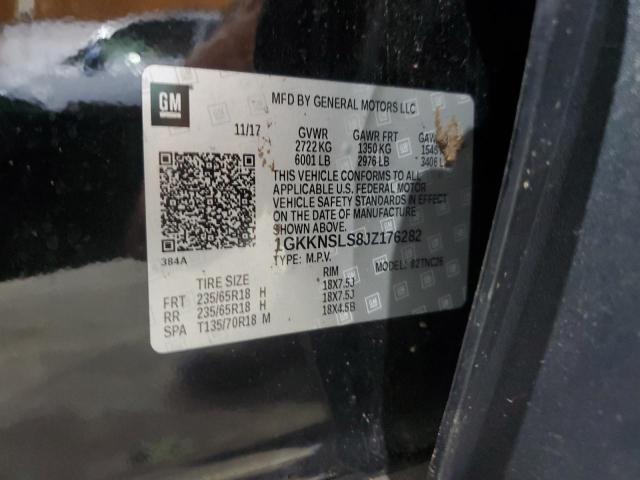 2018 GMC ACADIA SLE 1GKKNSLS8JZ176282